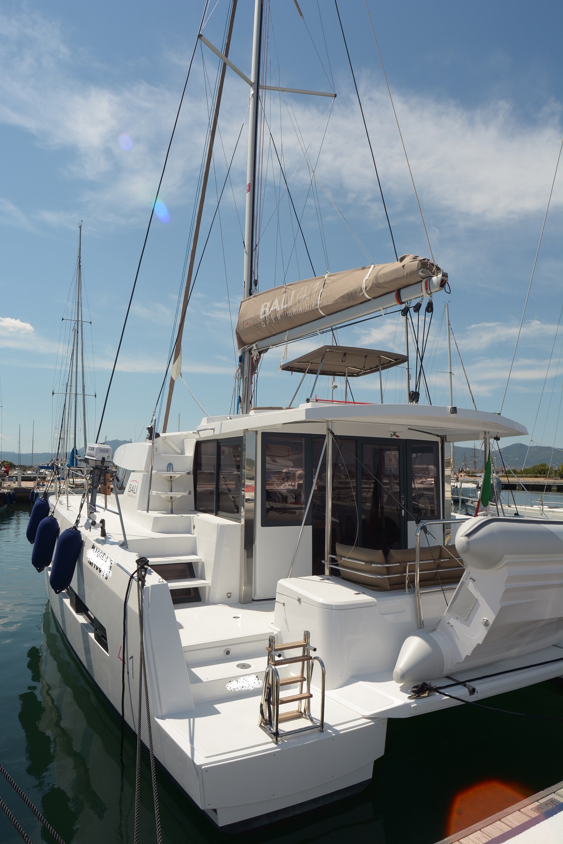 barca a vela catamarano usato