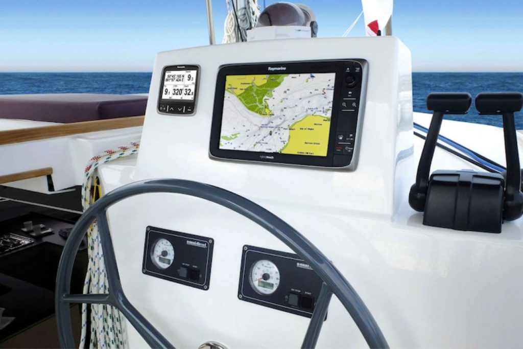come portare un catamarano | Bali Catamarans pannello di controllo