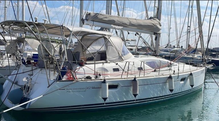 Jeanneau Sun Odyssey 42 DS imbarcazione a vela usata in vendita su Adria Ship