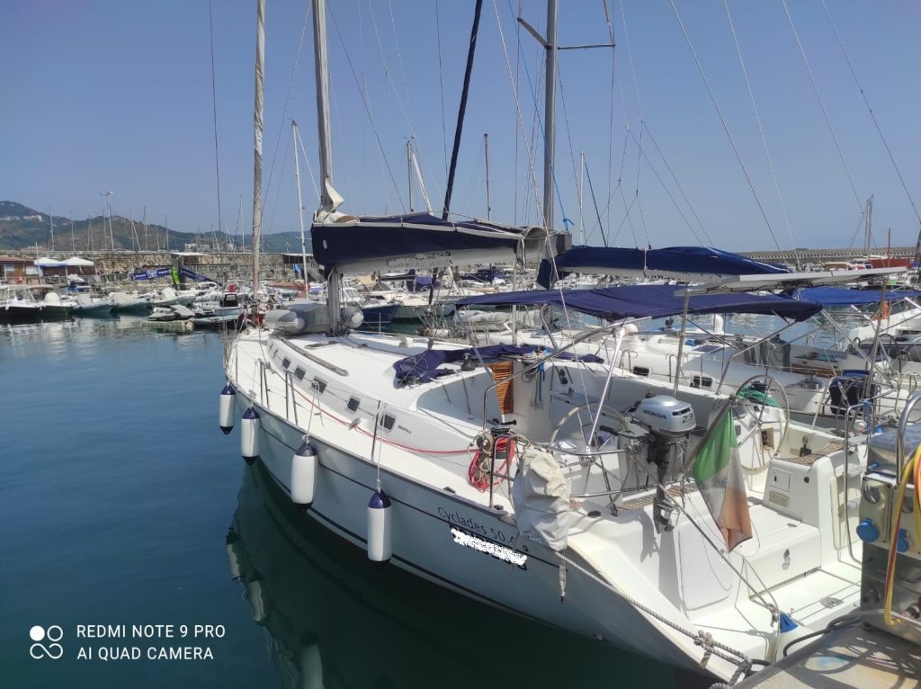 Beneteu Cyclades 50.4 imbarcazione a vela usata in vendita su Adria Ship